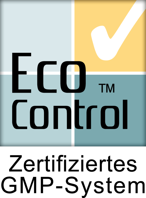 Logo Eco Control Zertifiziertes GMP-System